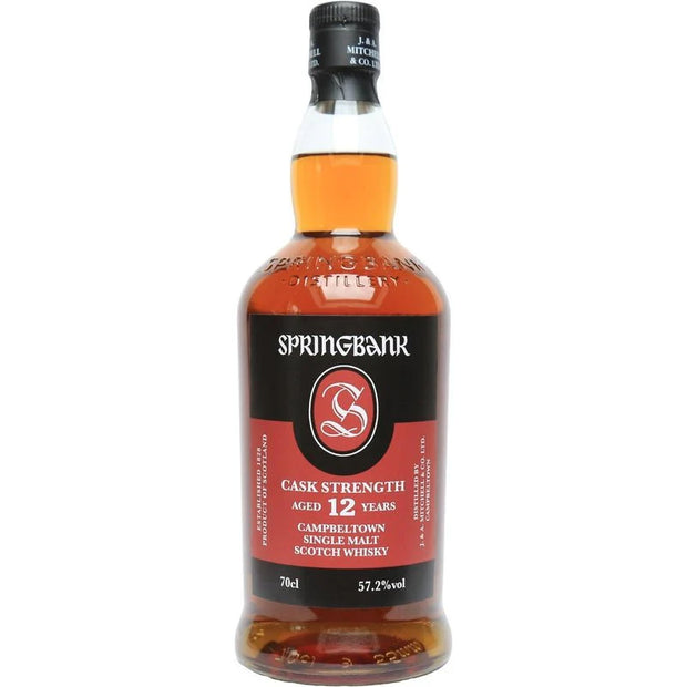 Springbank 12 Year Old Cask Strength Single Malt Scotch Whisky