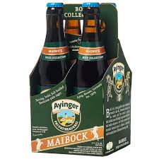 Ayinger Maibock Beer 11.2-Oz Bottles 4-Pack