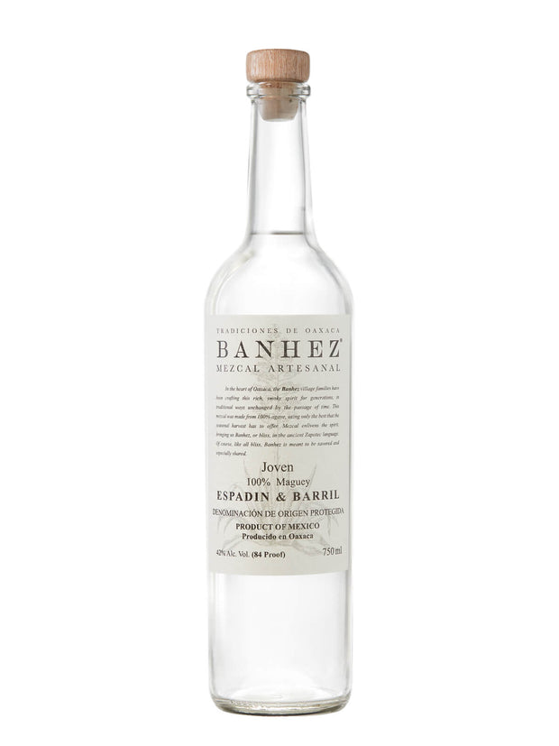 Banhez Mezcal Espadin & Barril Joven Artesanal