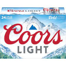 Coors Light Lager 24-Pack