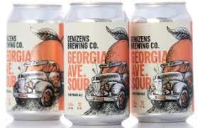 Denizens Brewing Co. Georgia Ave. Sour Tart Peach Ale Beer 6-Pack