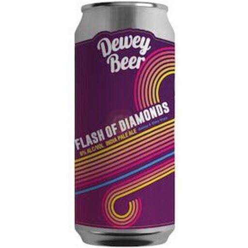 Dewey Beer Co. Flash of Diamonds IPA Beer