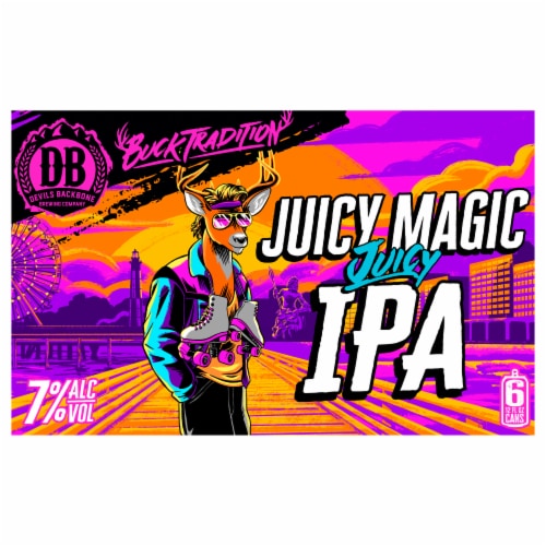 Devil's Backbone Brewing Company Juicy Magic Eye-PA Beer 12-Oz Can 6-Pack