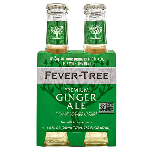 Fever Tree Premium Ginger Ale 4-Pack