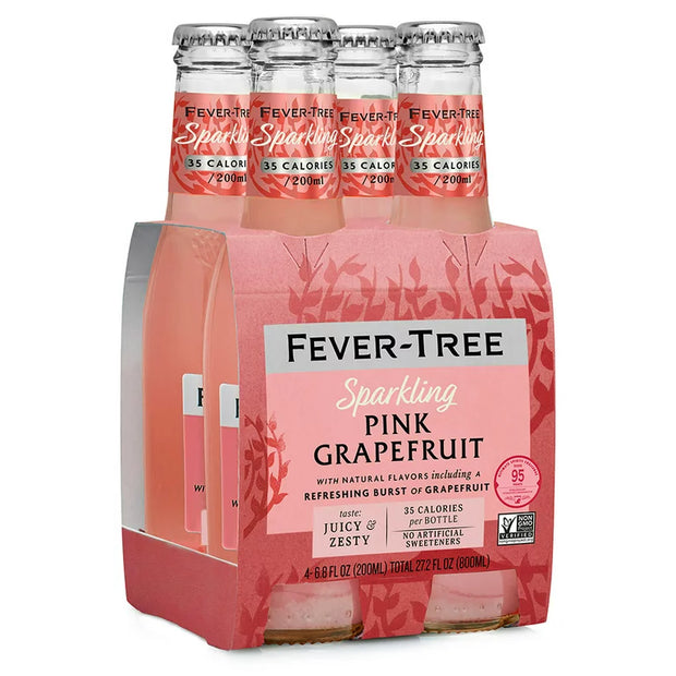 Fever Tree Pink Grapefruit Soda 4-Pack