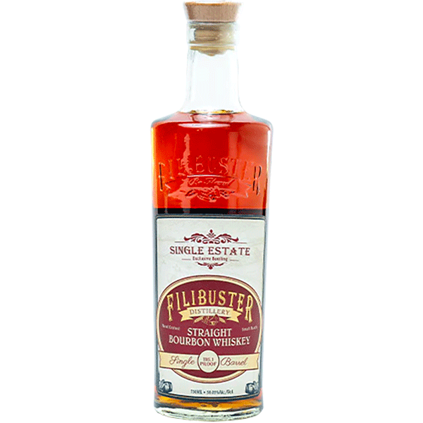 Filibuster Single Estate Straight Whiskey 750ml