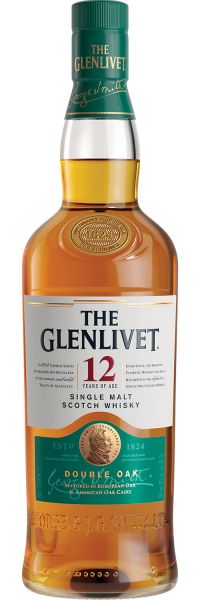 The Glenlivet Double Oak 12 Year Old Single Malt Scotch Whisky 750ml