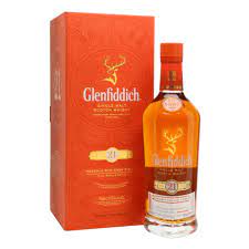 Glenfiddich Gran Reserva Caribbean Rum Cask Finish 21 Year Old Single Malt Scotch Whisky