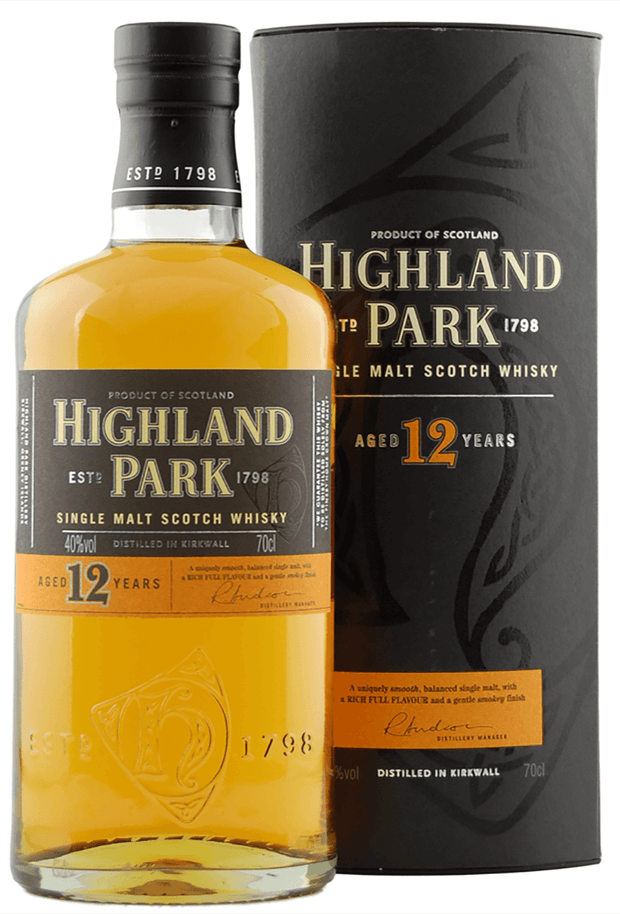 Highland Park Viking Honour 12 Year Old Single Malt Scotch Whisky