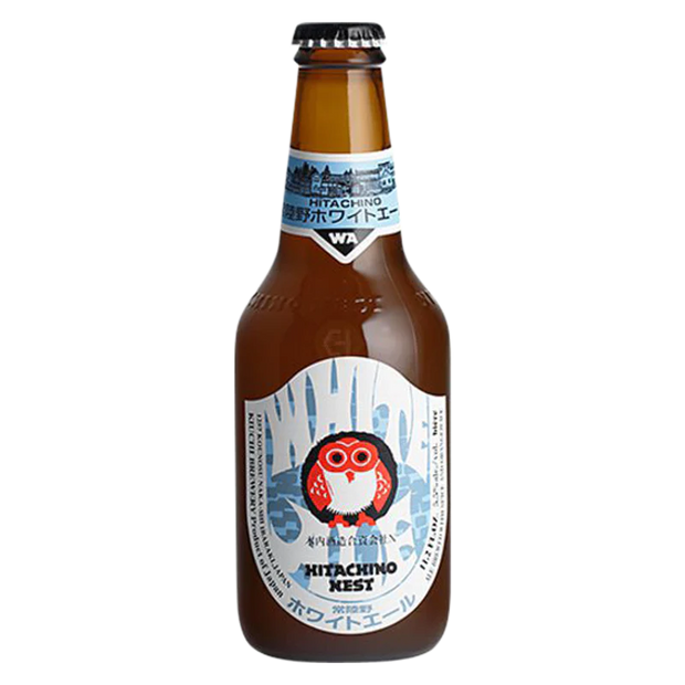 Kiuchi Brewery Hitachino Nest White Ale Beer Bottle 11.2-Oz