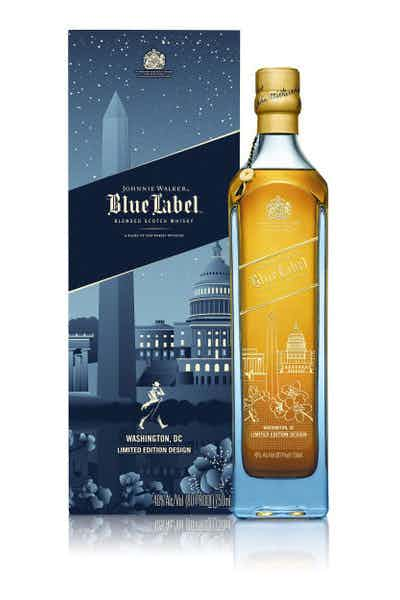 Johnnie Walker Blue Label Washington DC Limited Edition Design Blended Scotch Whisky