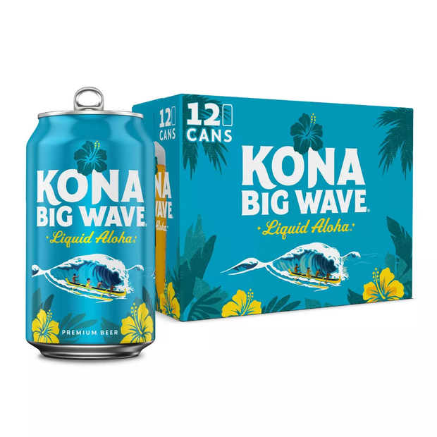 Kona Brewing Co. Big Wave Golden Ale Beer 12-Pack