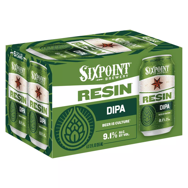 Sixpoint Resin Imperial Indian Pale Ale Beer 6-Pack