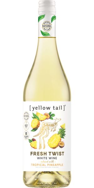 Yellow Tail Fresh Twist Tropical Pineapple Infused White