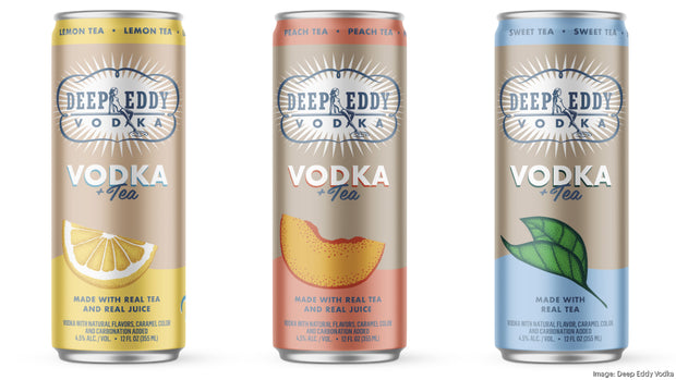 Deep Eddy Vodka Tea Ready To Drink Cocktail Variety 6-Pack 355ml Can